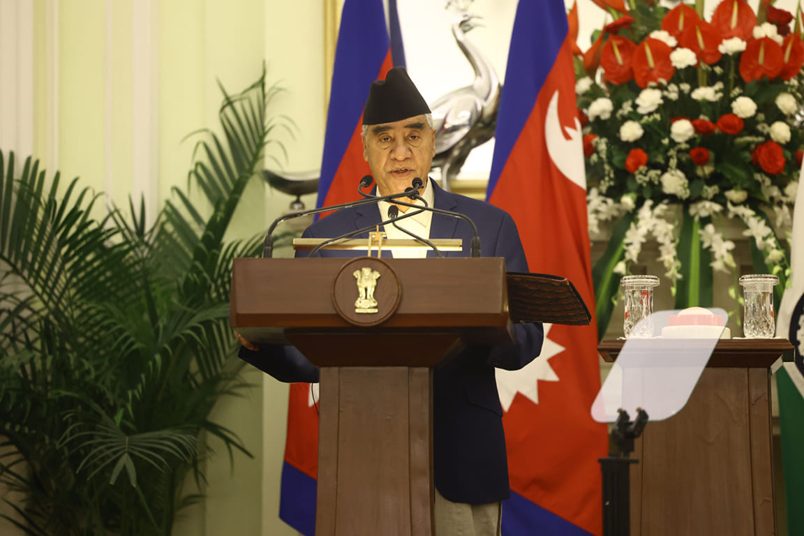 नेपालमा लगानी गर्न भारतीय लगानीकर्तालाई प्रधानमन्त्री देउवाको आग्रह